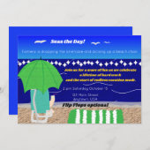 Invitation Seas the Day Retirement (Devant / Derrière)