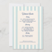 Invitation Seashell Last toast coast Bachelorette Weekend (Dos)