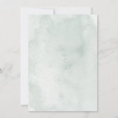 Invitation Seashell Watercolor Minimalist Beach Wedding (Dos)