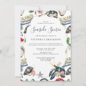 Invitation Seaside Soirée Coastal Bridal Shower (Devant)