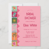 Invitation Seaside Soiree Fête des mariées Moderne Cute CUSTO (Devant)