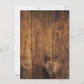 Invitation Seau de marguerites Dîner de répétition Mariage de (Dos)