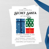 Invitation Secret Père Noël Gift Exchange