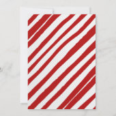 Invitation Secret Père Noël Gift Exchange Party (Dos)