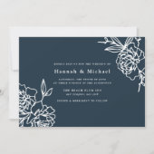 Invitation secrète de mariage dans le jardin | Mar (Devant)