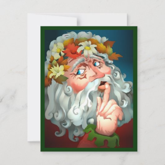 INVITATION SECRÈTE D'INVITATION DE PARTIE DE PÈRE (Devant)