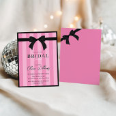 Invitation secrète pour la soirée de mariage shh