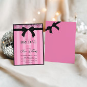 Invitation secrète pour la soirée de mariage shh