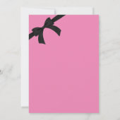 Invitation secrète pour la soirée de mariage shh (Dos)