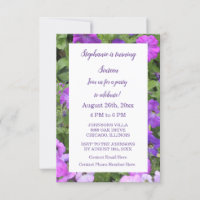Seizième anniversaire Floral rose pourpre Petunia