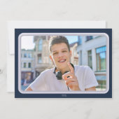 Invitation Seizième Anniversaire Plate Anniversaire Fête (Dos)