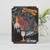 Invitation Séjournez à la Fright Halloween Cocktail Party (Debout devant)