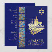 Invitation Sélecteur de Pâques Plat personnalisé (Devant / Derrière)