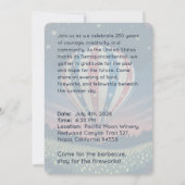 Invitation S'élever ensemble 250 ans de création (Dos)