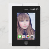 Invitation Selfie Graduation Party Photo (Devant)