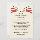 Invitation Semi-quincentenaire patriotique (Dos)