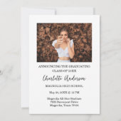 Invitation Senior Congratulations Graduate Photo (Dos)