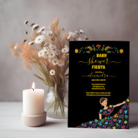 Senorita Fiesta Baby shower Floral mexicain