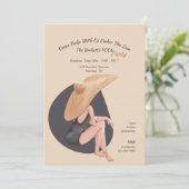 Invitation Sensation estivale (Debout devant)