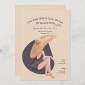 Invitation Sensation estivale (Devant / Derrière)