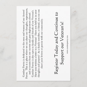Invitation Sensibilisation à la poésie de combat