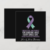 Invitation Sensibilisation à la prévention du suicide (Devant / Derrière)