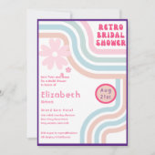 Invitation Sentez La Bataille ! Fête des mariées Cosmic Retro (Devant)