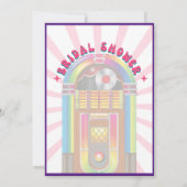 Invitation Sentez La Bataille ! Fête des mariées Cosmic Retro (Dos)