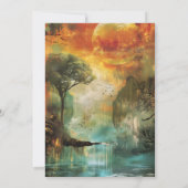 Invitation Sentier de Lumière | Composition Inspirée de la Na (Dos)