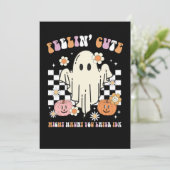 Invitation Sentiment funky Mignon pourrait vous hanter plus t (Debout devant)