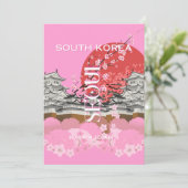 Invitation Séoul Corée du Sud (Debout devant)
