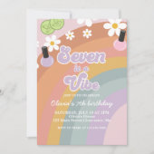 Invitation Sept est vibe Spa Rainbow 7e anniversaire (Devant)