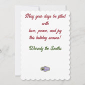 Invitation Sept et nokamis hivernent au ranch de west hills (Dos)