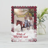 Invitation Sept et nokamis hivernent au ranch de west hills (Debout devant)