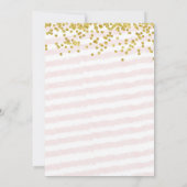 Invitation Sept photos Collage Princesse 1er anniversaire (Dos)