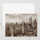 Invitation Septia New York City (Devant / Derrière)