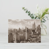 Invitation Septia New York City (Debout devant)