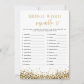 Invitation Séquences d'or REGINA Fête des mariées Séquences d (Devant)