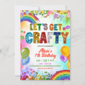 Invitation Sequins Glitter Colorful Sequin Craft Party (Devant)