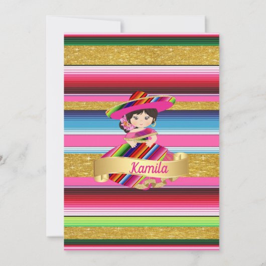 Invitation Serape Quince (Dos)