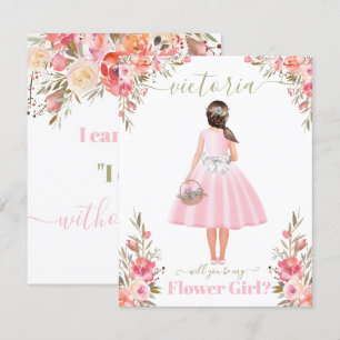 Invitation Seras-tu ma demoiselle d'honneur