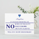 Invitation Seras-tu ma femme de ménage ? (Debout devant)