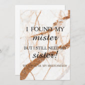 Invitation Seras-tu ma femme de ménage ? (Devant / Derrière)