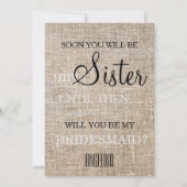 Invitation Seras-tu ma femme de ménage ? (Devant)