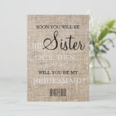 Invitation Seras-tu ma femme de ménage ? (Debout devant)