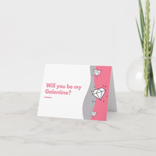 Invitation Seras-tu ma Galentine? (Devant)