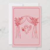 Invitation Seras-tu ma Galentine ? La fête de Galentine's Day (Dos)
