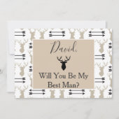 Invitation Seras-tu ma meilleure Arche de cerfs-volants (Devant)