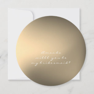Invitation Seras-Tu Ma Servante D'Accueil Ombre Ball Sepia Go
