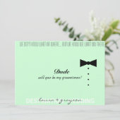 Invitation Seras-tu mon____? (Debout devant)